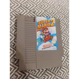 Super Mario Bros. 2 (Nintendo) NES VGC 100% Authentic! (Tested & Works Well!)